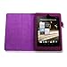 Fintie Acer A1-810 Folio Case - Premium PU Leather Cover Stand With Stylus Holder for Acer Iconia A1-810 7.9-Inch Android Tablet - Purple