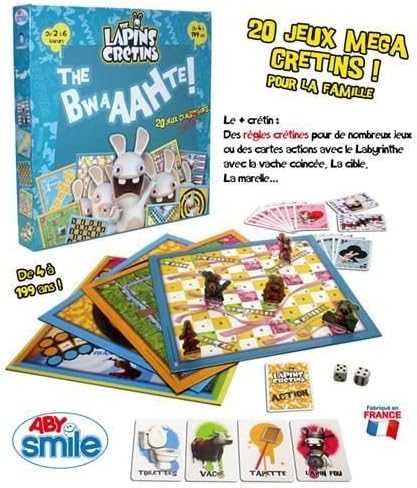 Abysmile - Lapins Crtins - 20 Jeux Crtins The Bwaahte - 3760116321839 by Abysmile