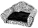 Woof Kingdom� washable Pet Mat - Luxury Sofa bed for Pets - Medium and Small Pets/Dogs - Doggy prints