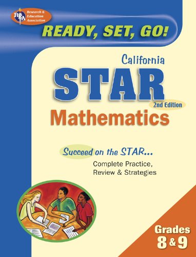 california star grades 8  9 math california star test preparation