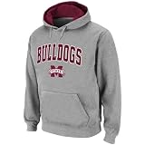 NCAA Mississippi State Bulldogs Ash Classic Twill II Pullover Hoodie Sweatshirt
