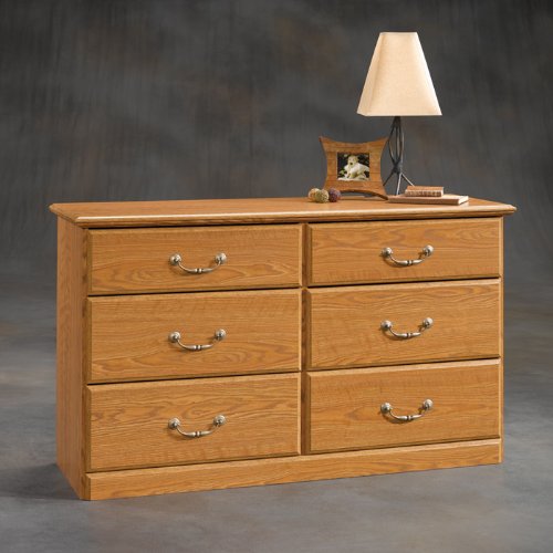 Orchard Hills Six Drawer Dresser Carolina Oak Finish