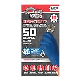 UPC 731919235558 product image for Big Time Products Grease Monkey Disposable Latex Gloves (Large-Tall) - Pack of 5 | upcitemdb.com
