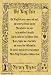 A4 Size Parchment Poster Nursery Rhyme Old King Cole