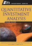 Quantitative Investment Analysis (CFA Institute Investment Series)