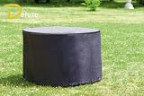 WEHNCKE-15159- DELUXE BÂCHE COUVERTURE POUR TABLE DE JARDIN RONDE