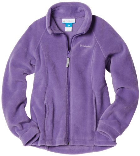 Columbia Girls 7-16 Benton Springs Fleece Jacket, Heliotrope, 18/20