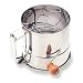 5-Cup Rotary Flour Sifter - Stainless Steel
