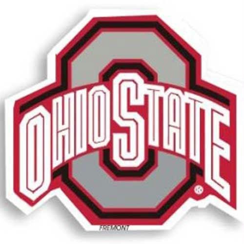 NCAA Ohio State Buckeyes 12 inch Vinyl Magnet