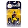 McFarlane Toys NFL Sports Picks Series 17 (2008 Wave 1) Action Figure Willie Parker (Pittsburgh Steelers) White Wrist Tape