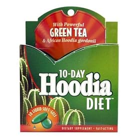 Applied Nutrition 10-Day Hoodia Diet Liquid Soft-Gels, 30-Count Container (Pack of 3)
