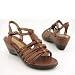 HUSH PUPPIES Cinema New Platforms Wedges Brown Womens