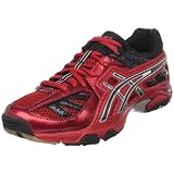 ASICS Men's GEL-Volley Lyte Volleyball Shoe,Red/Black/Silver,14 M US