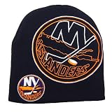 NHL LNH BEANIE KNIT HAT TOQUE YOUTH NEW YORK ISLANDERS