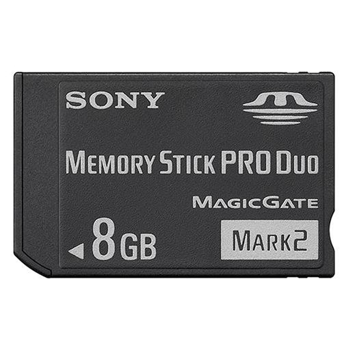 Childrens Toyshop  Electronics : 8Gb Memory Stick Pro Duo Mark 2
