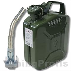 Oxid7 Metall Benzinkanister 5 Liter 5L + Ausgie�er flexibel
