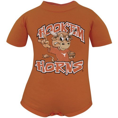 Texas Longhorns Burnt Orange Infant Character Creeper (6 Months)