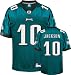DeSean Jackson Jersey: Reebok Green Replica #10 Philadelphia Eagles Jersey - Large