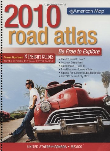 American Map United States Road Atlas 2010 Standard (Road Atlas: United States, Canada, Mexico (Spiral)) (United States Road Atlas Including Canada and Mexico)