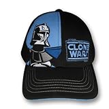 51HeqkJYrPL. SL160  Star Wars Vader Boys Clone Wars Black Baseball Cap Hat
