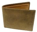 Soft Brown Men's Leather 'Cow hunter' Wallet & Credit Card Holder With Coin Storage