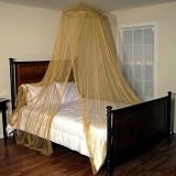 Oasis Round Bed Canopy Color - Gold