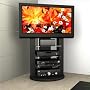 Sonax Zurich Black Swivel Base Mounted TV Stand fo&hellip by Sonax