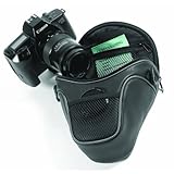 Opteka SLR & DSLR Camera Short Zoom Holster Case w/Adjustable Shoulder Stra ....