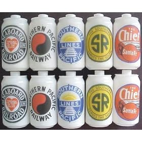 Railroad Train Logos #1 Party String Lights (SJ) from Lava Lamps