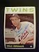 Zoilo Versalles Minnesota Twins #15 1964 Topps Signed Autographed Baseball Card