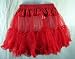 Music Legs RED Petticoat Gothic Skirt Deathrock Punk 80s Lolita