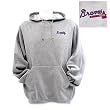 Atlanta Braves MLB "Goalie" Pullover Hooded Sweatshirt (Heather)
