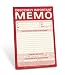 Knock Knock Classic Note Pad: Obscenely Important Memo (Pack of 3)