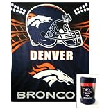 Denver Broncos Super Soft Fleece Blanket (Measures Approx. 50