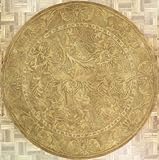 8'0 x 8'0 Handmade Tufted Indian New Area Rug From India - 62701