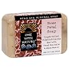 One With Nature Dead Sea Mineral Soap, Rose Petal, 7-Ounces (Pack of 6)