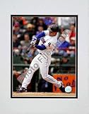 Hank Blalock 2007 Batting Action Double Matted 8 x 10 Photograph (Unframed)