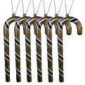Purdue Candy Cane Ornament Set