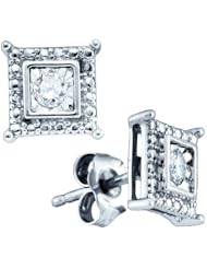 0.05CTW DIAMOND FASHION EARRINGS