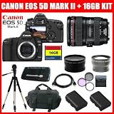 Canon EOS 5D Mark II 21.1MP Full Frame CMOS Digital SLR Camera with EF 24-105mm f/4 L IS USM Lens + 16GB Deluxe Accessory Kit