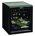 Danby DWC172BL 1.8-Cu.Ft. 17-Bottle Counter-Top Wine Cooler, Black