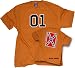  : Dukes of Hazzard 01 Rebel Flag T-shirt Orange