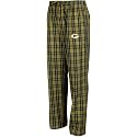 Reebok Green Bay Packers Green Plaid Event Pajama Pants
