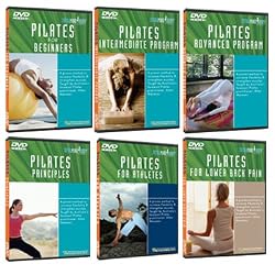 6 pack of Pilate DVDs