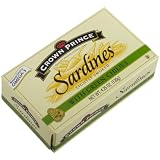Crown Prince Sardines with Green Chilies, 4.25-Ounce (Pack of 12) by Crown Prince Discounts