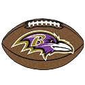 Fanmats 5674 NFL Baltimore Ravens Football Mat