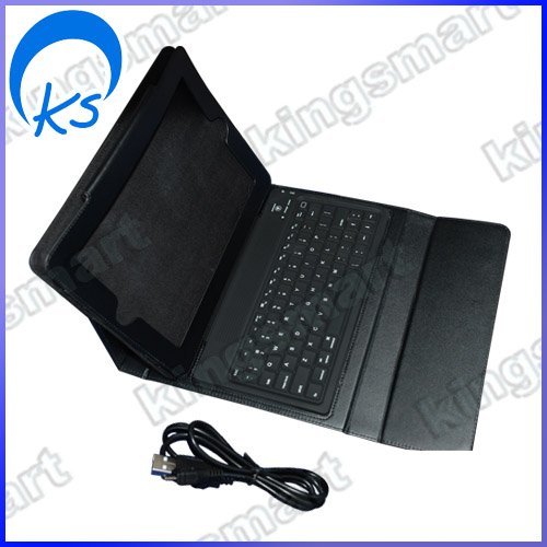 Discount KHOMO: Deluxe Leather Case with Bluetooth Keyboard for Apple iPad 2 Cheap ItemTitle
