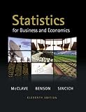 Statistics for Business and Economics (11th Edition)