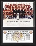 Chicago Blackhawks Sublimated 12x15 Plaque| Details: 1961 Stanley Cup Champions