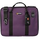 Pro Tec P5PR Sheet Music Portfolio Bag with Shoulder Strap, Purple
